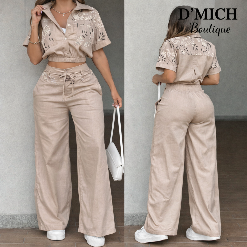 Conjunto casual elegante