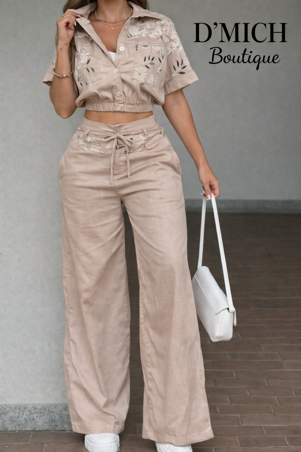 Conjunto casual elegante