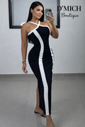 Vestido largo ajustado
