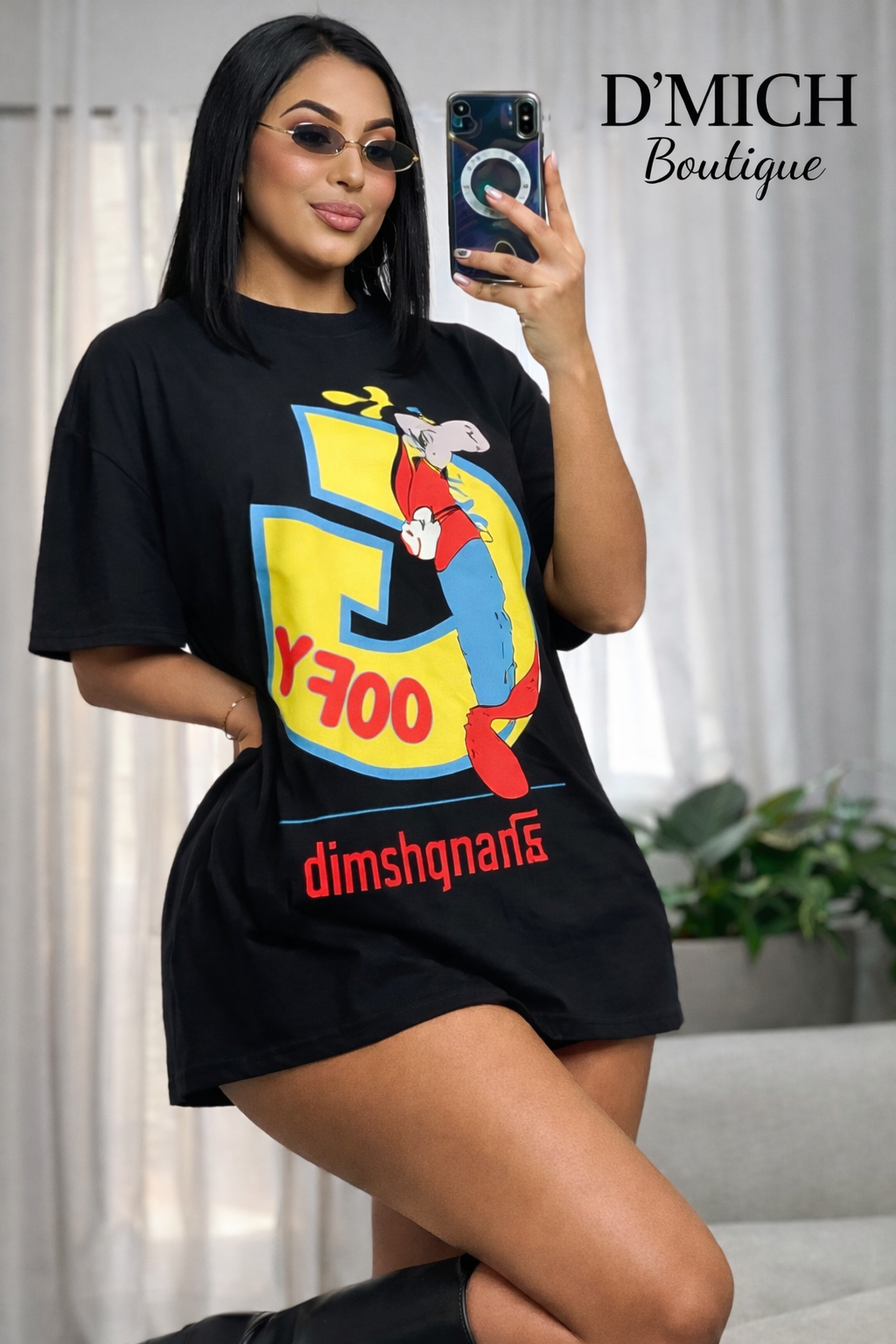 Camiseta tipo vestido