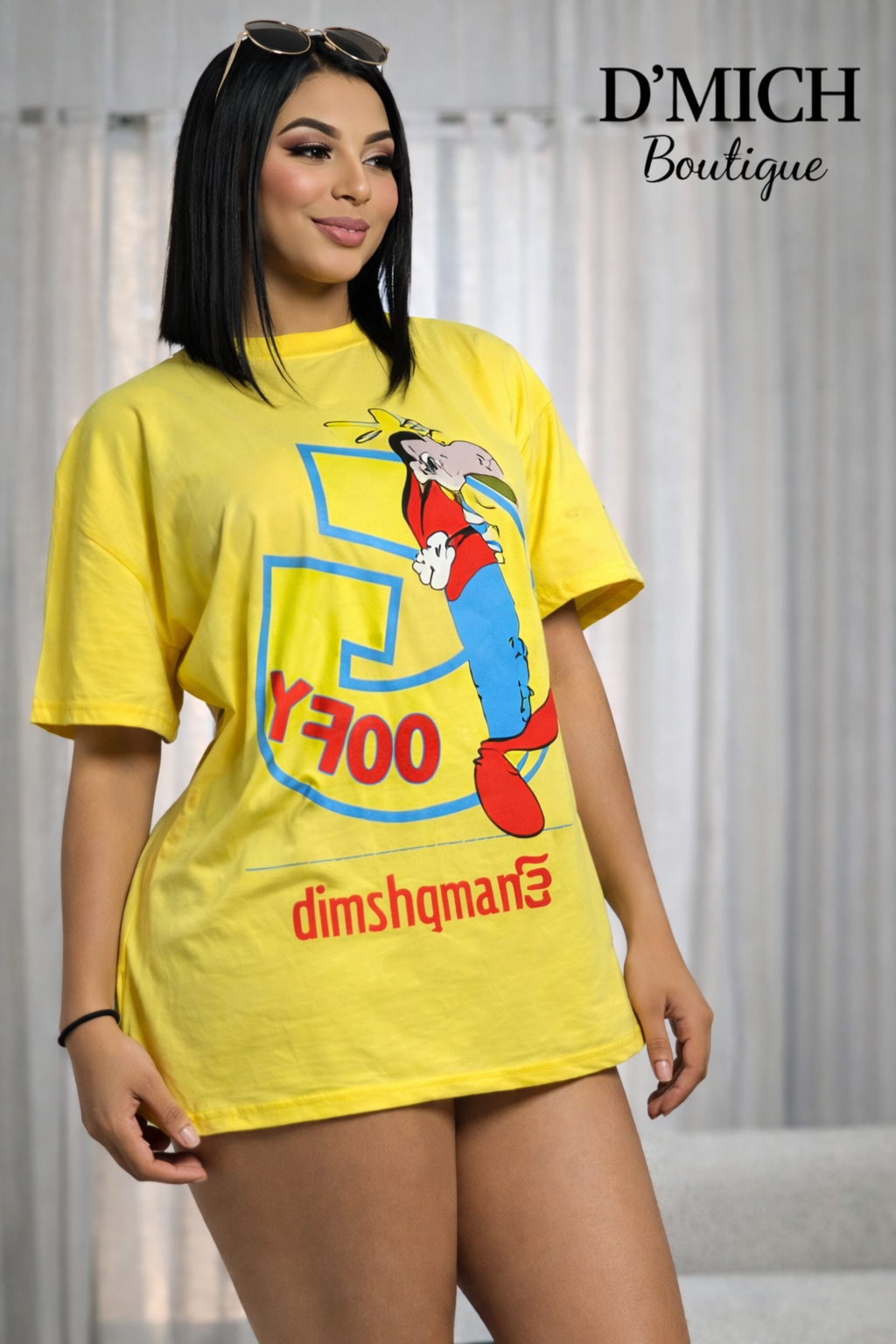 Camiseta tipo vestido