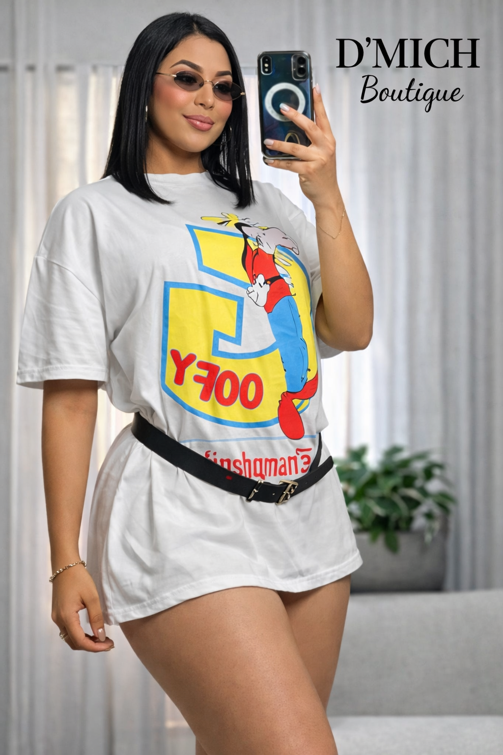Camiseta tipo vestido